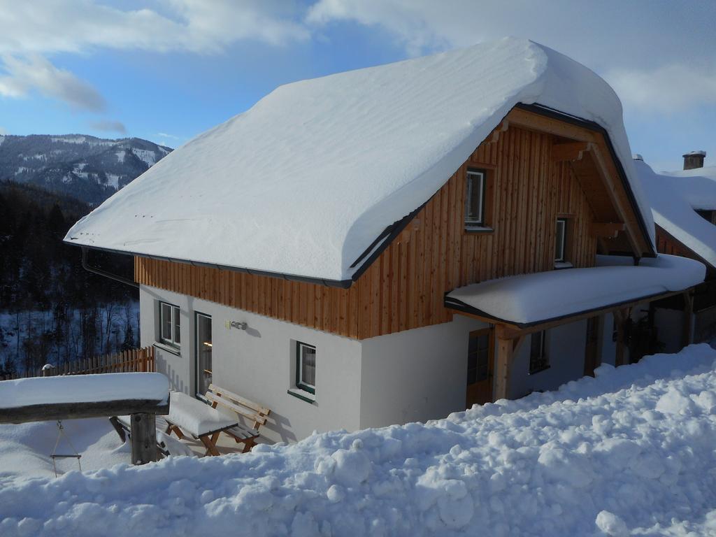 Bio-Bergbauernhof Moeslhof Apartment Aigen im Ennstal Bagian luar foto